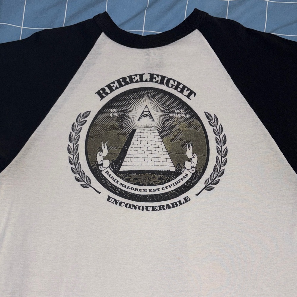 Black and White Long Sleeve Tee